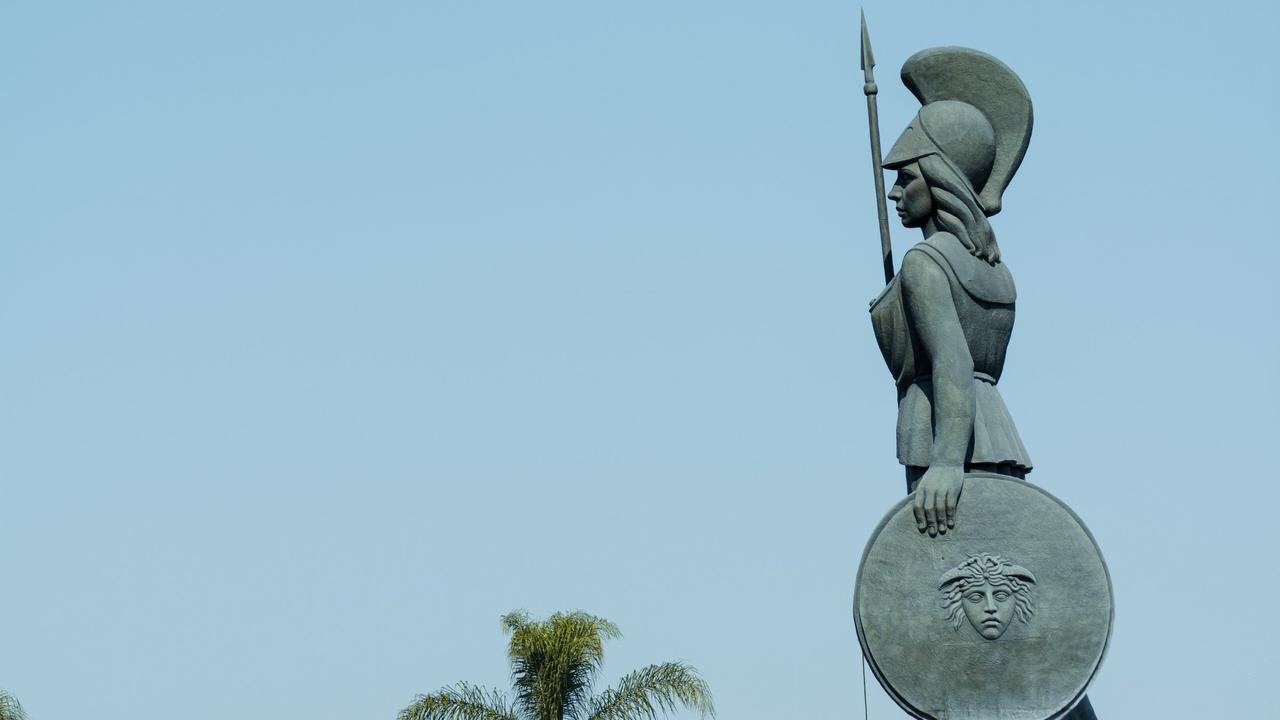 Escultura de La Minerva en la glorieta del mismo nombre, en Guadalajara, Jalisco (imagen de archivo).