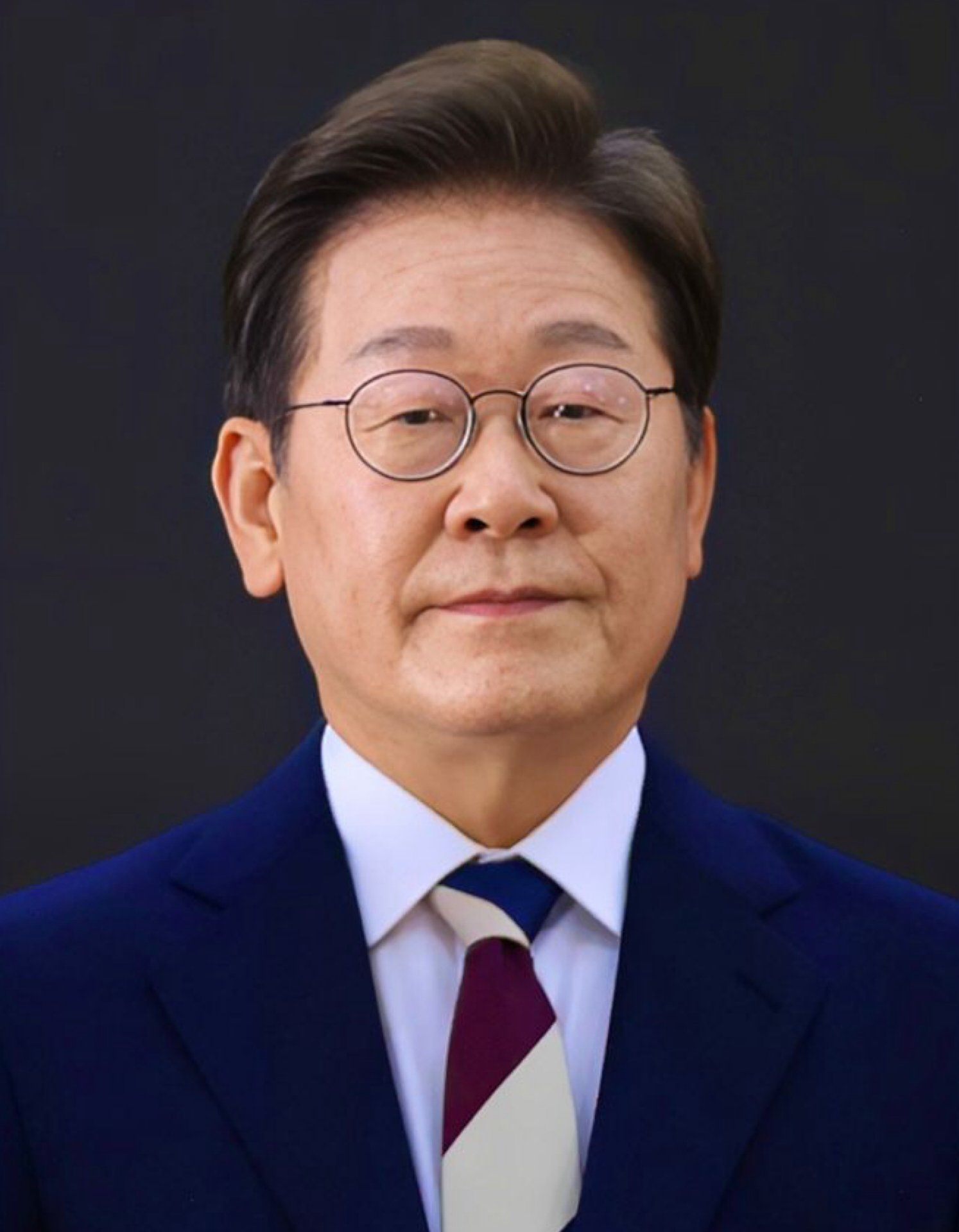 Retrato del presidente de la República de Corea, Lee Jae-myung, en junio de 2025.