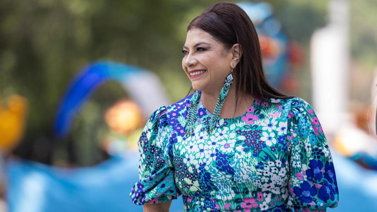 La jefa de Gobierno de la Ciudad de México, Clara Brugada Molina, sonríe durante un acto público en julio de 2026 (imagen de archivo).