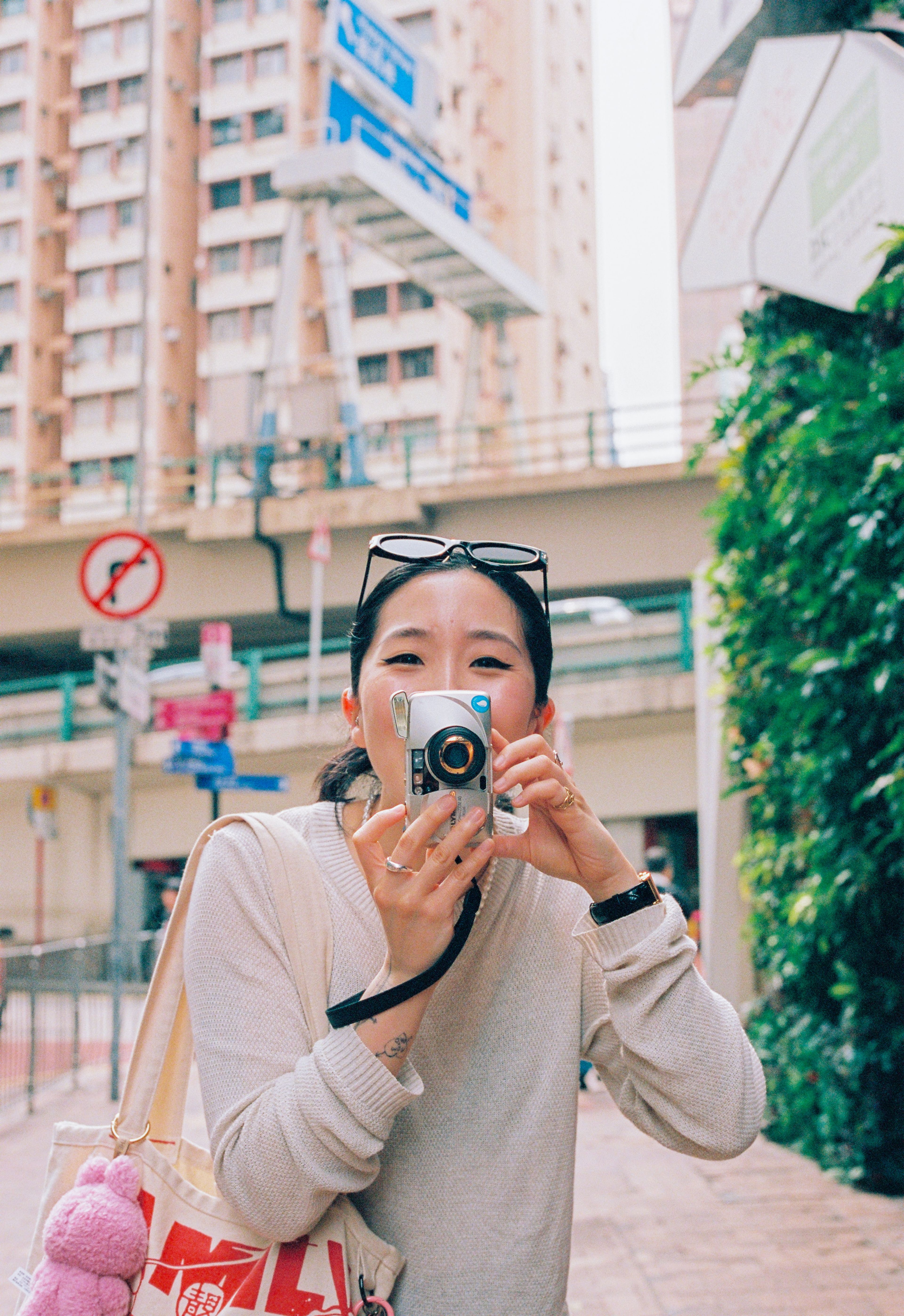 ZARAH CHENG IN CAUSEWAY BAY HONG KONG, 2025.