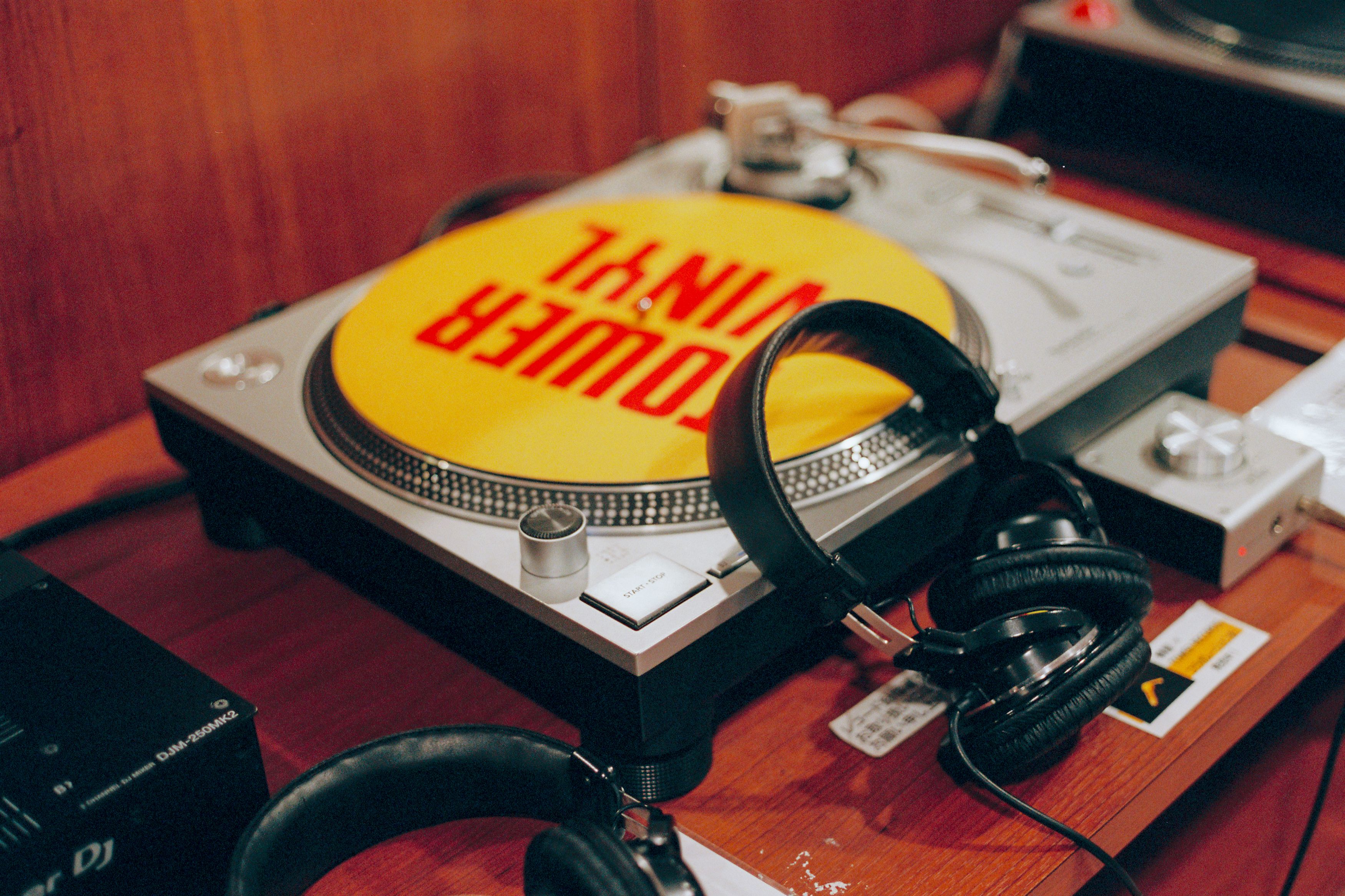 LISTENING BOOTH AT TOWER RECORDS SHIBUYA, 2025.