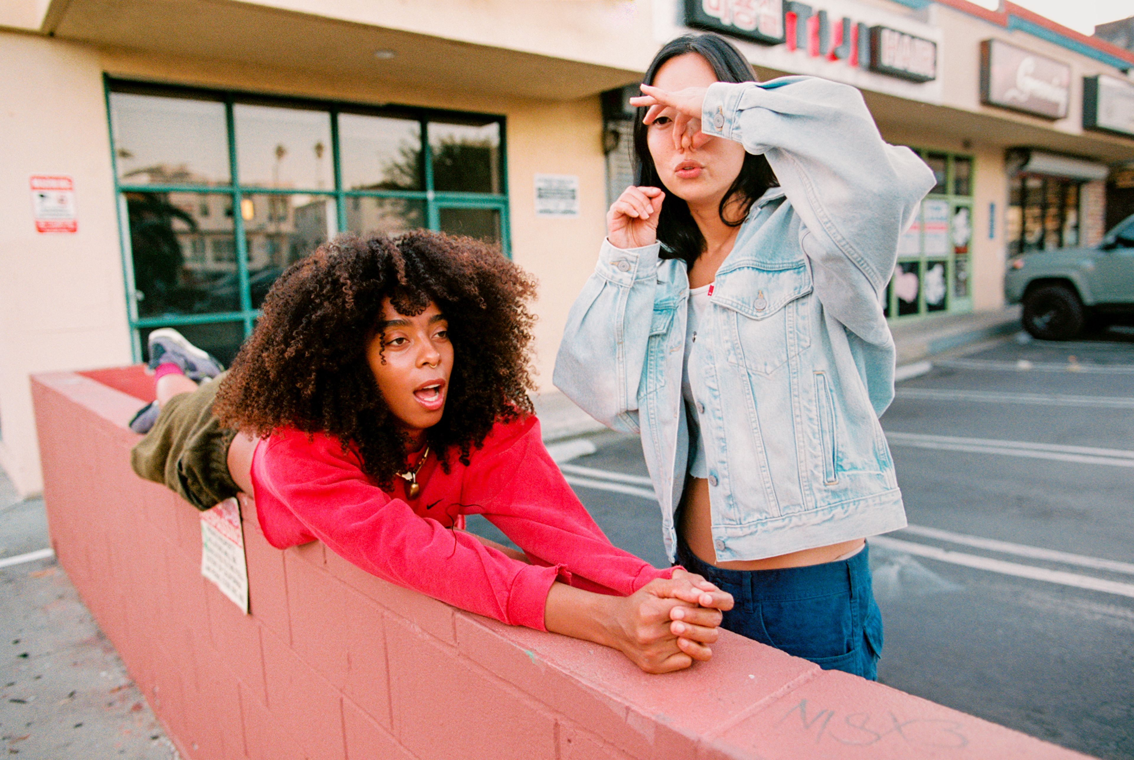 BRIANA KING & EUNICE CHANG IN EAST HOLLYWOOD, LA.