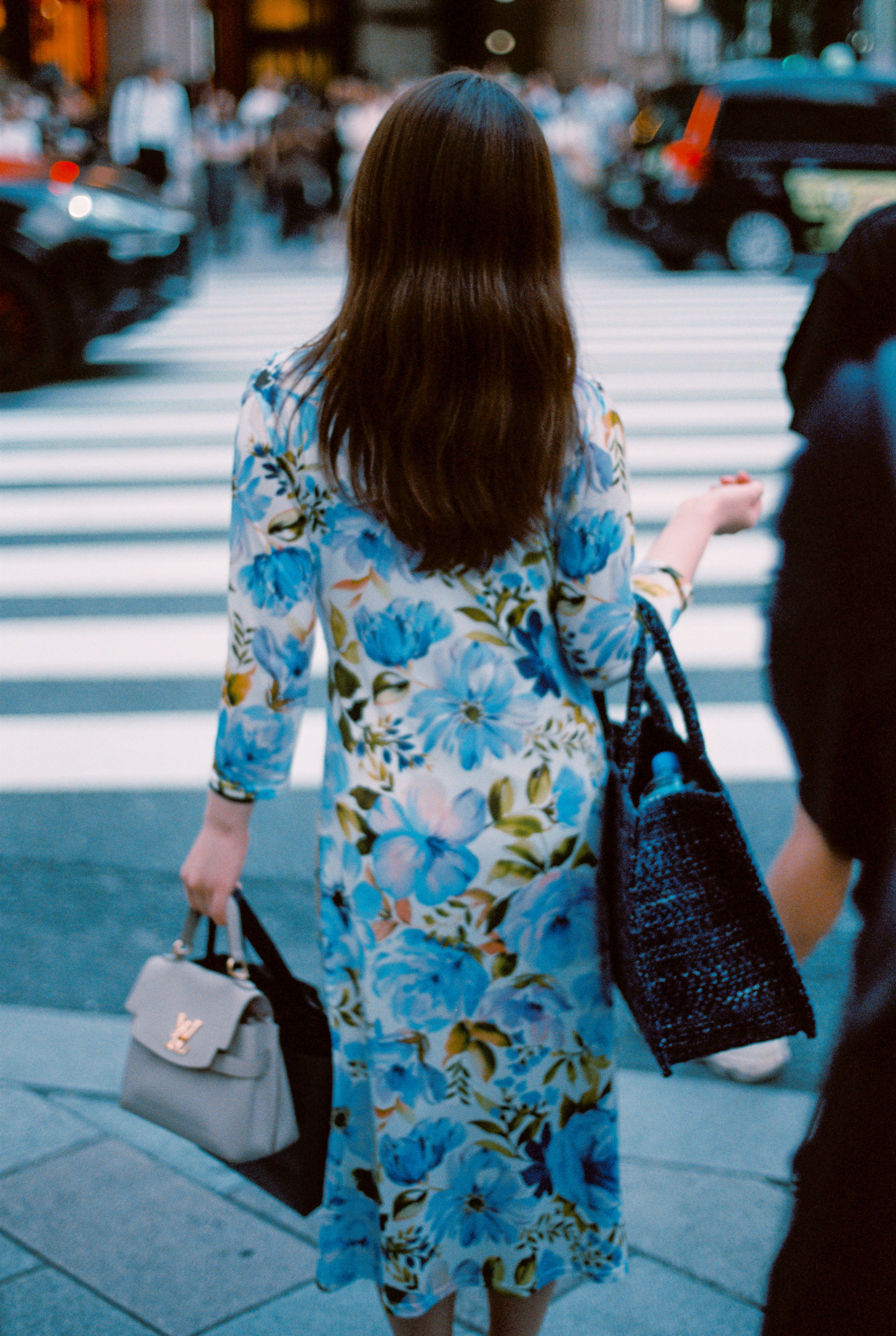 BLUE FLORAL DRESS IN GINZA, 2026.