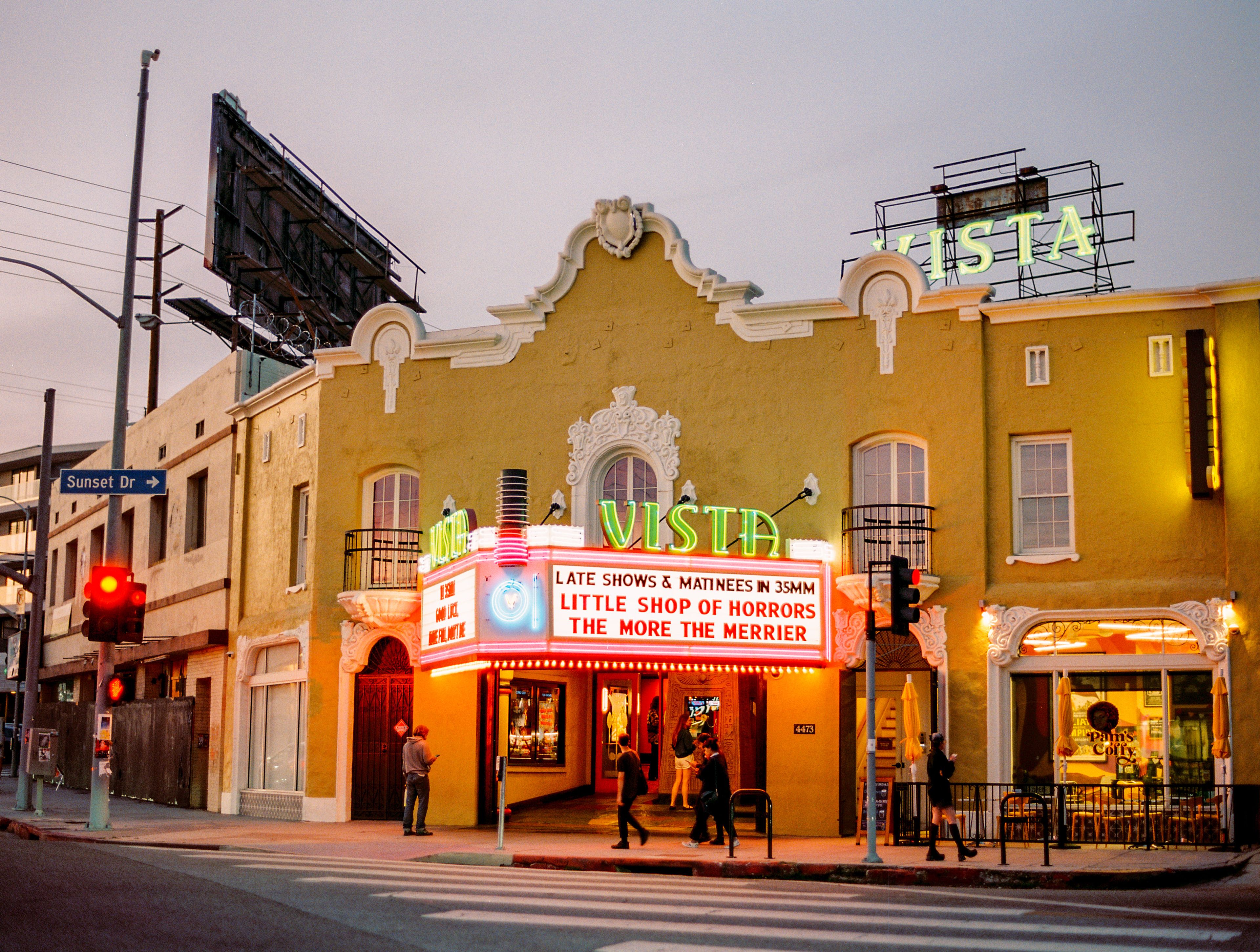 VISTA THEATRE ON SUNSET BOULEVARD LOS ANGELES, 2026.
