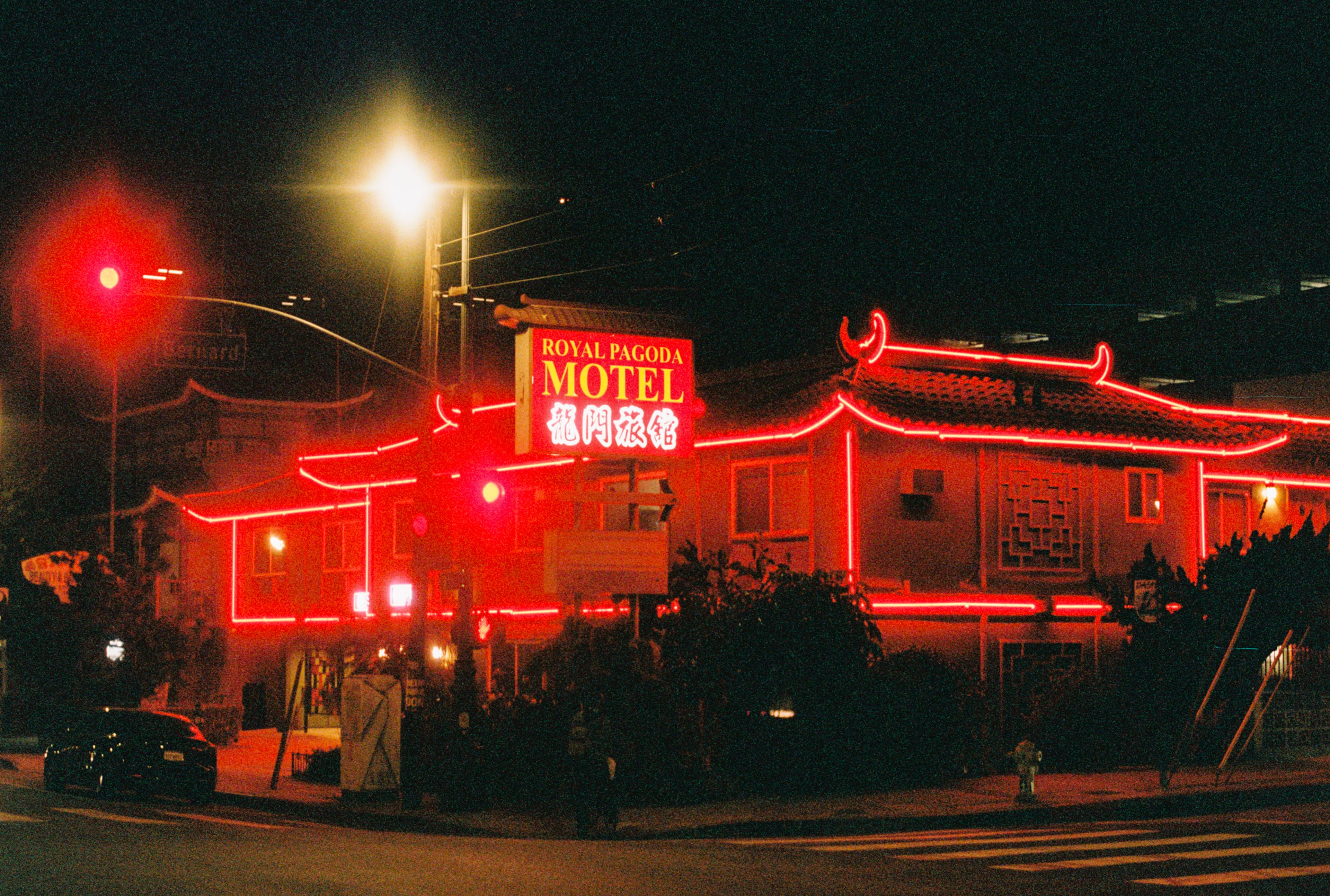 ROYAL PAGODA MOTEL IN CHINATOWN LA, 2023.