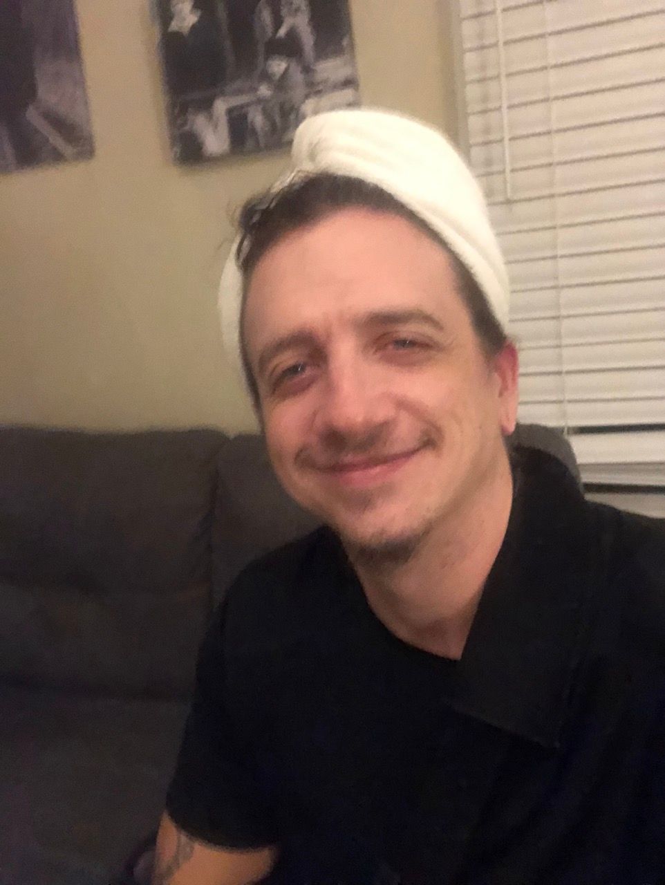 Benjamin Powell Takes a Selfie — Post Sponge Bath