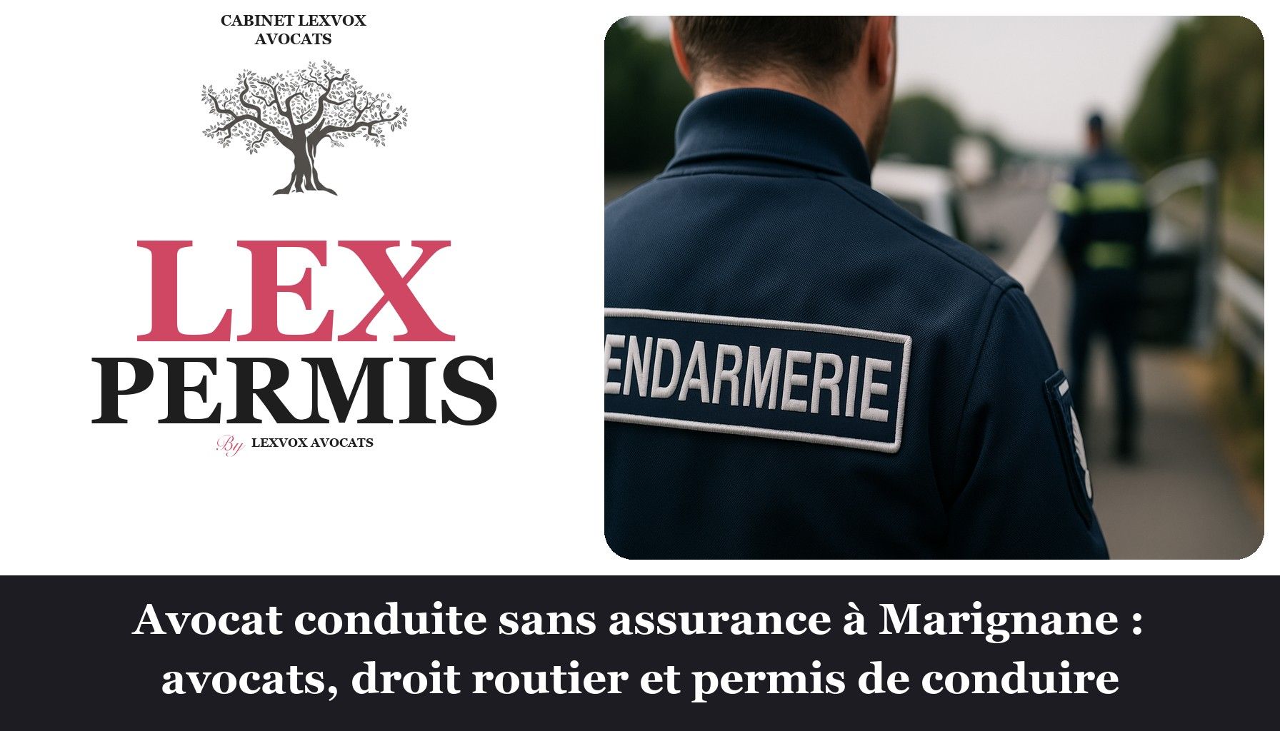 Avocat conduite sans assurance à Marignane : avocats, droit routier et permis de conduire