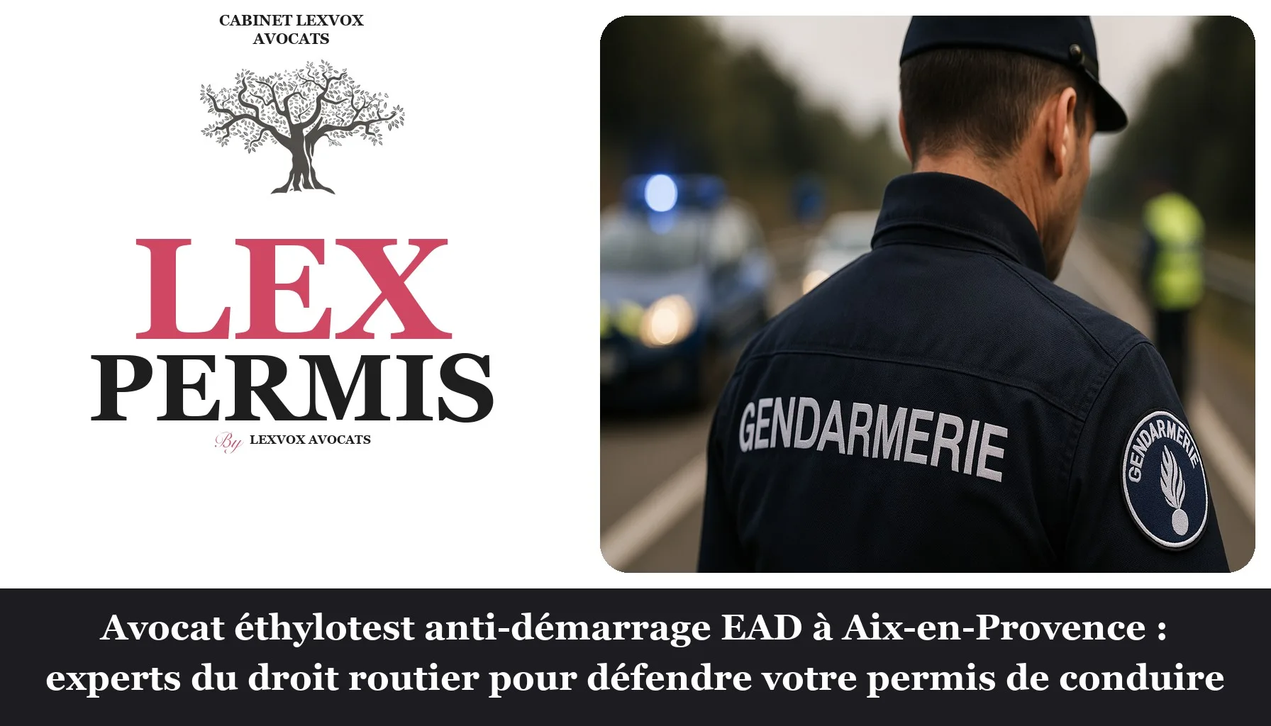 Avocat éthylotest anti-démarrage EAD à Aix-en-Provence : experts du droit routier pour défendre votre permis de conduire