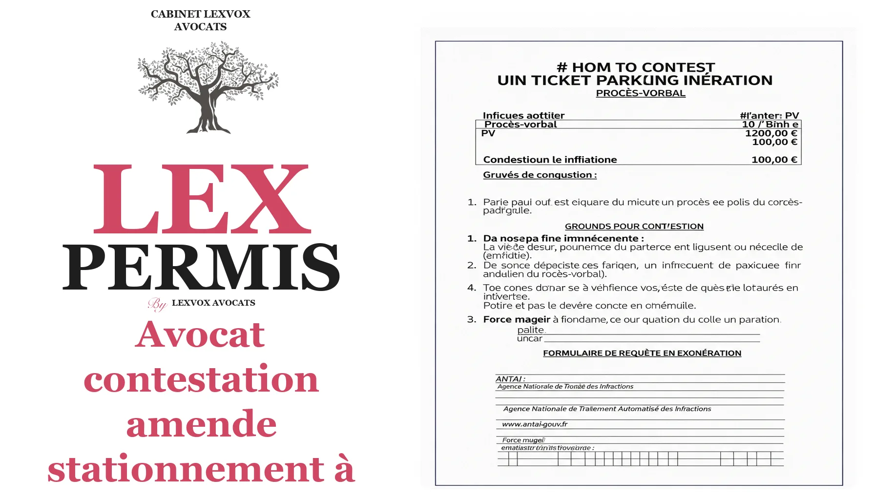 Avocat contestation amende stationnement à Aix-en-Provence : annulez votre PV