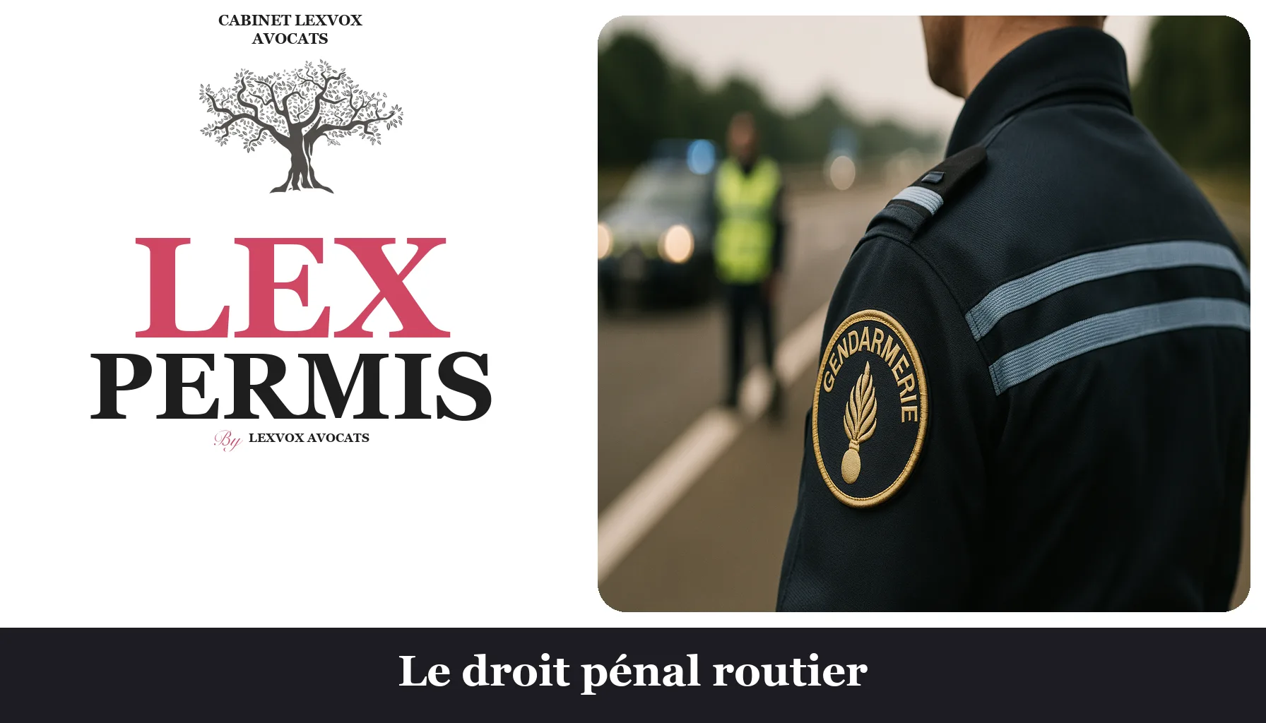 Qu'est-ce que le droit pénal routier