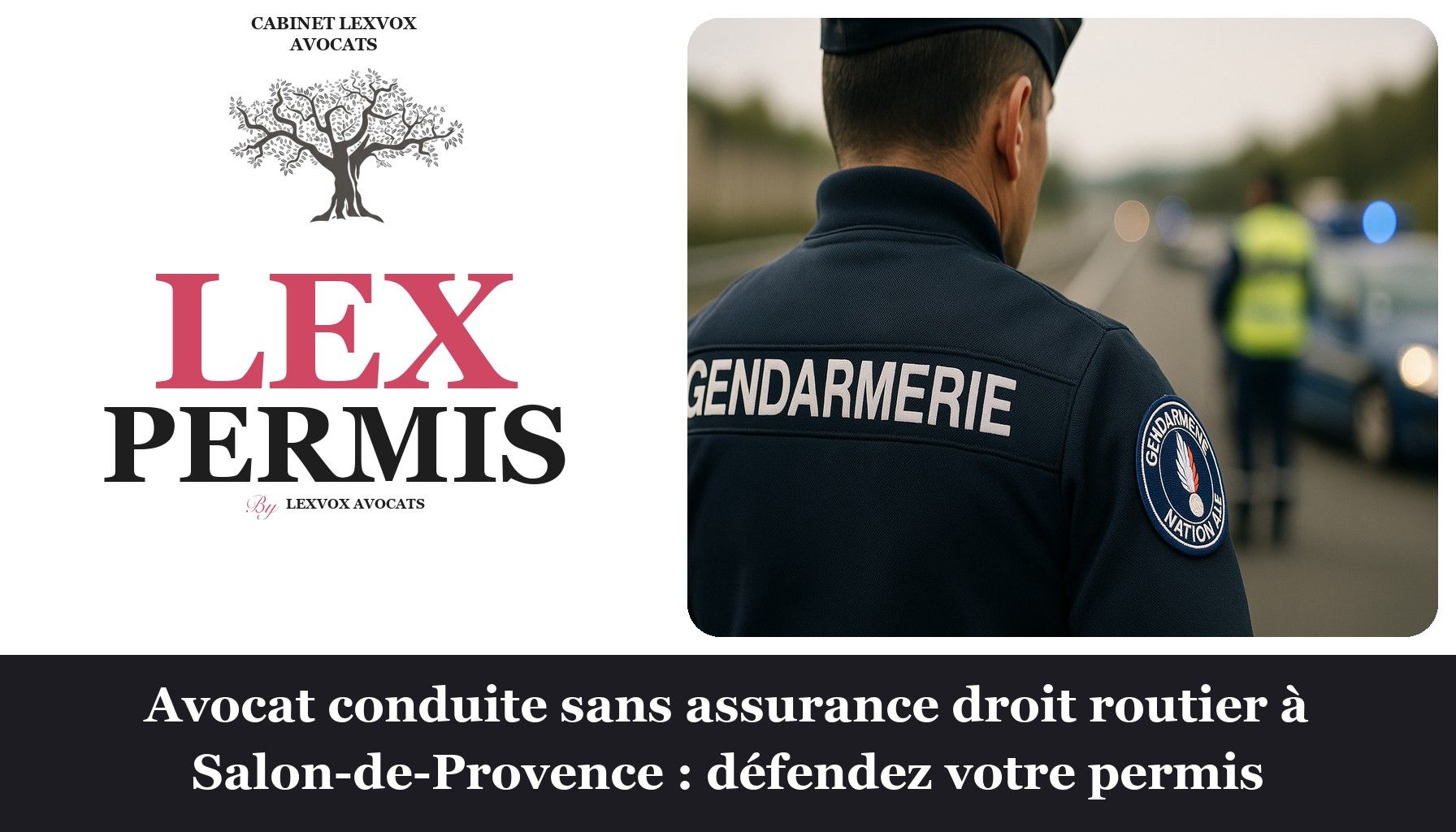 Avocat conduite sans assurance droit routier à Salon-de-Provence : défendez votre permis