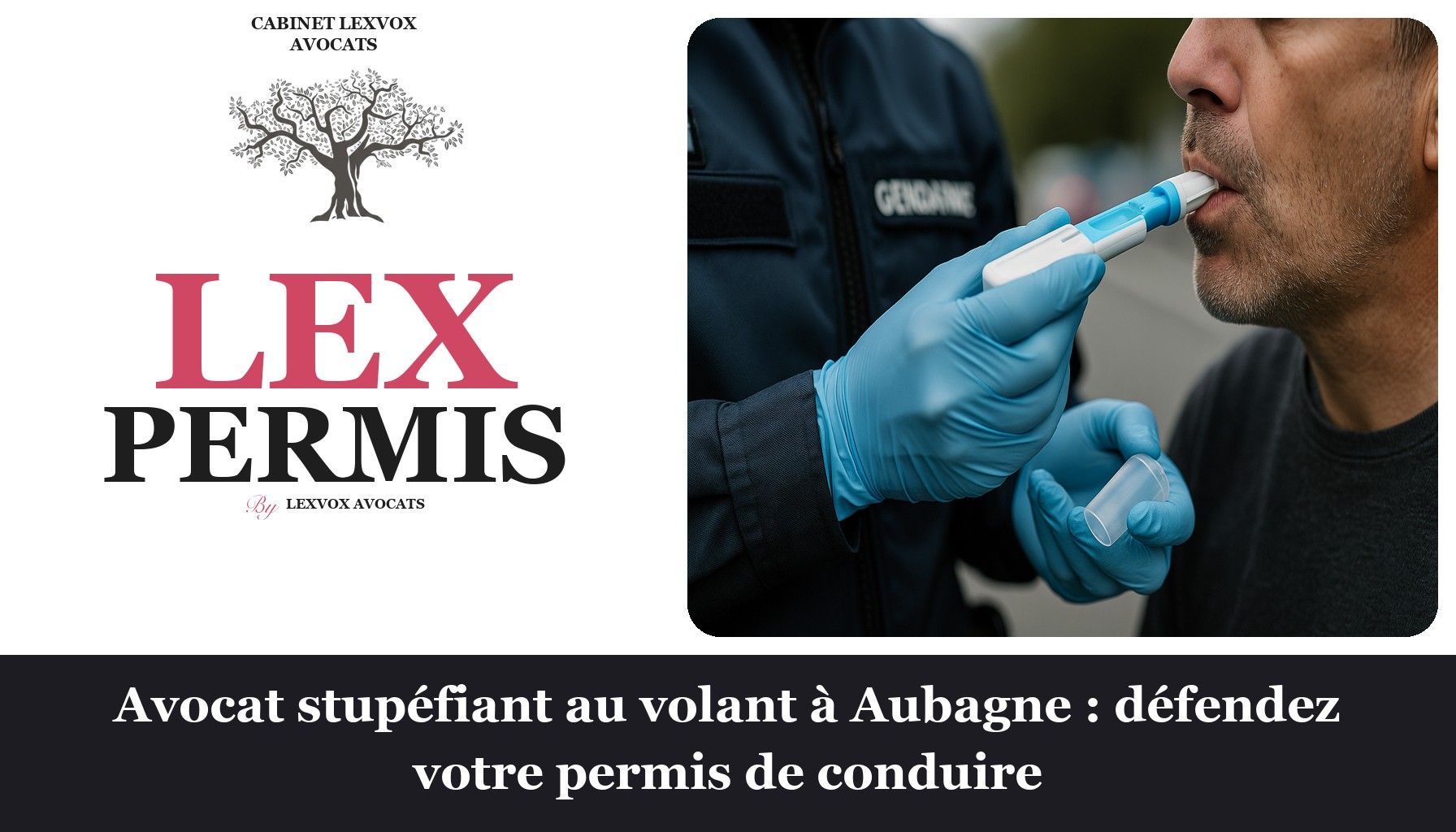 Avocat stupéfiant au volant à Aubagne : défendez votre permis de conduire