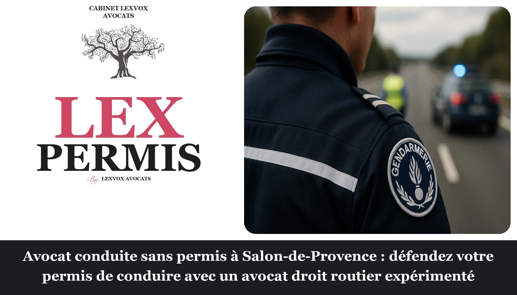 Avocat conduite sans permis à Salon-de-Provence : défendez votre permis de conduire avec un avocat droit routier expérimenté
