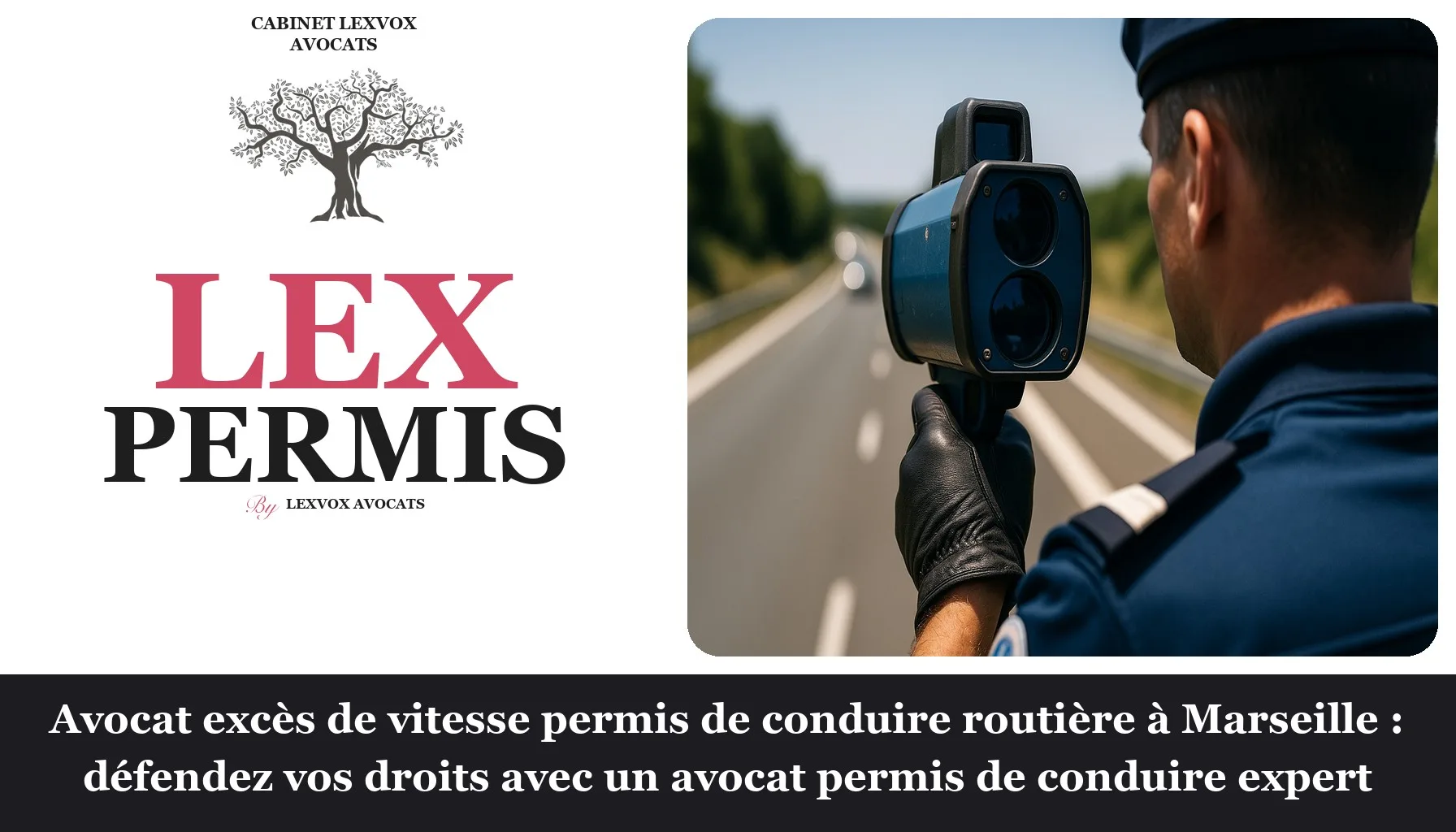 Avocat excès de vitesse permis de conduire routière à Marseille : défendez vos droits avec un avocat permis de conduire expert