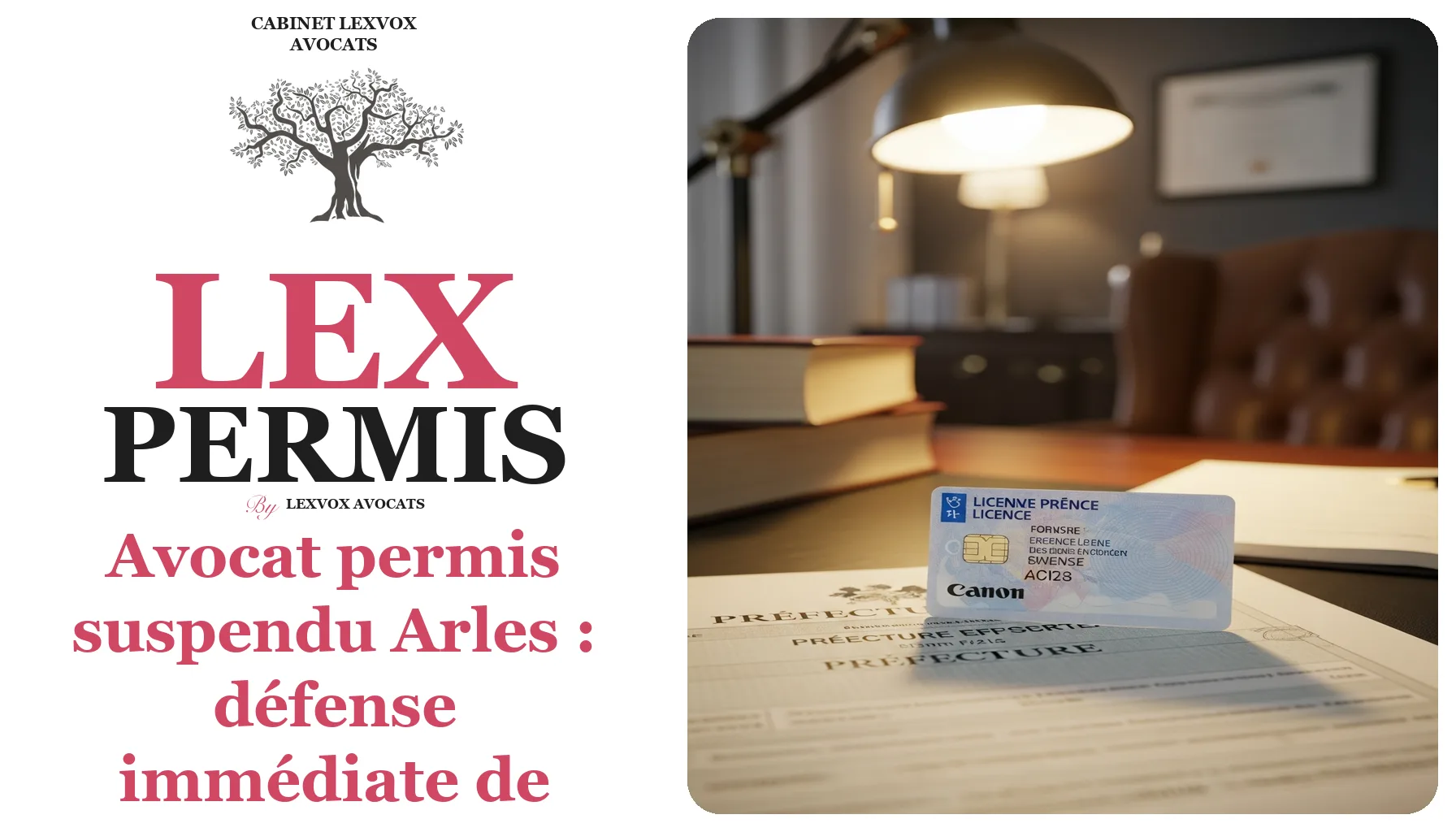 Avocat permis suspendu Arles : défense immédiate de votre droit de conduire