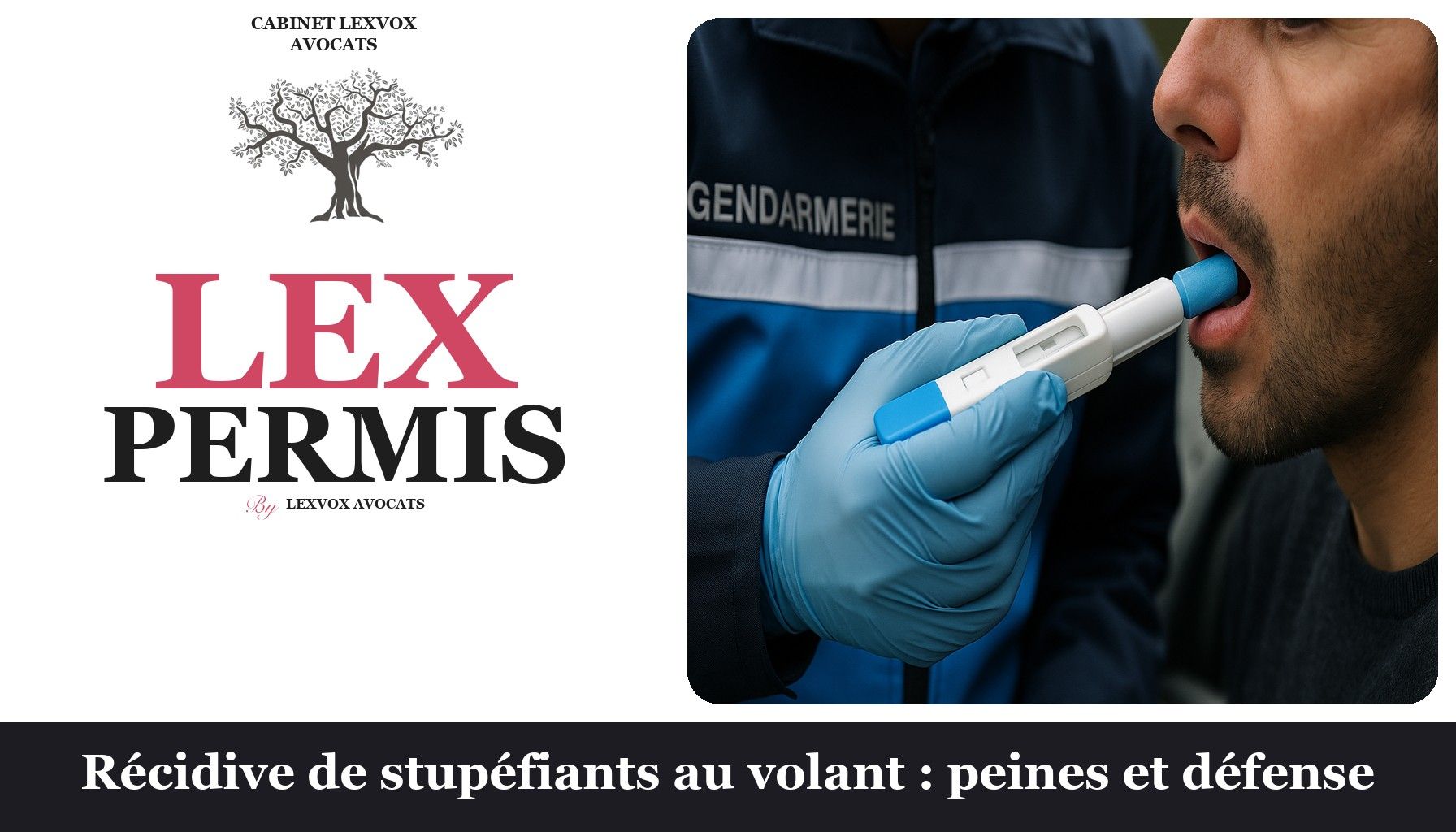 Récidive de stupéfiants au volant : peines et défense