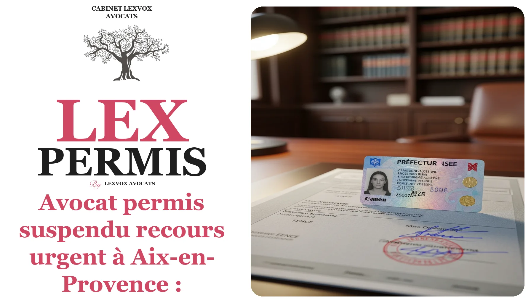 Avocat permis suspendu recours urgent à Aix-en-Provence : défense immédiate avec Me Patrice Humbert