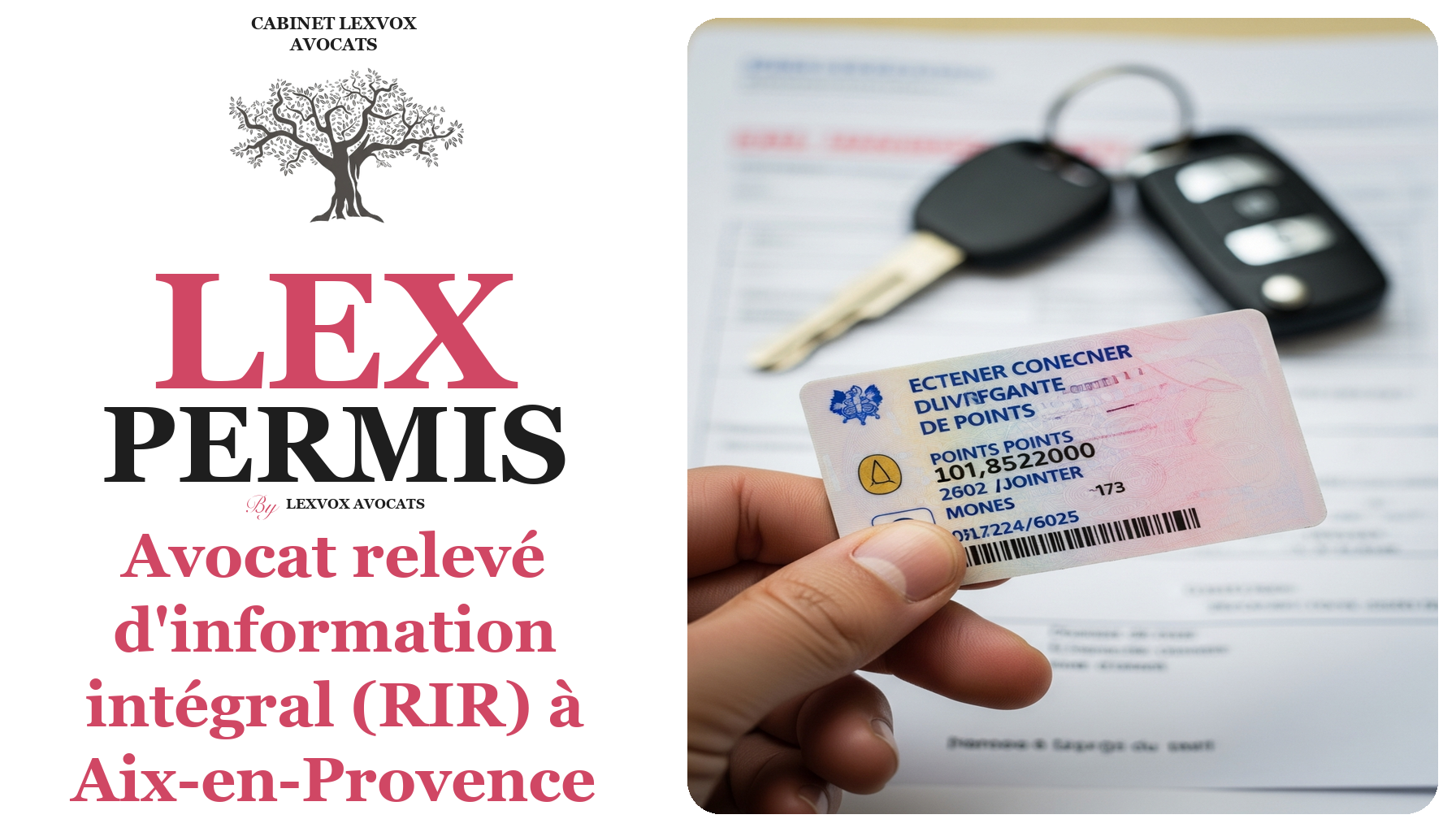 Avocat relevé d'information intégral (RIR) à Aix-en-Provence : obtenez votre document rapidement