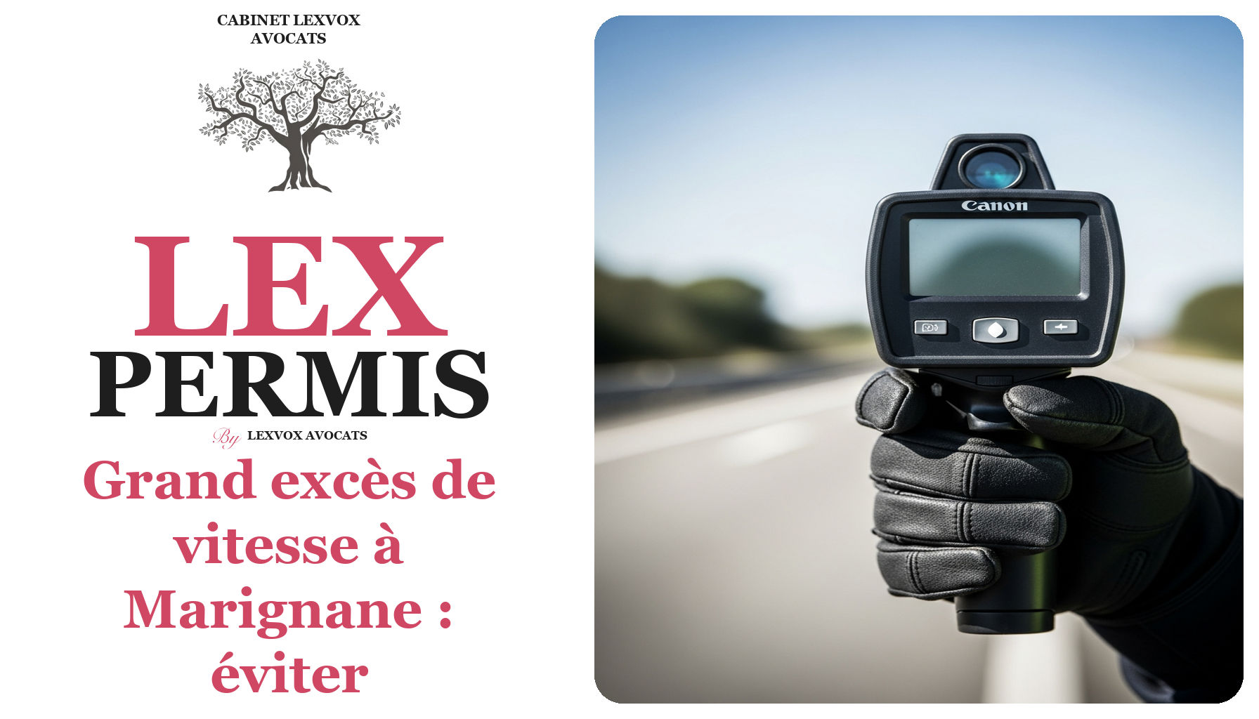 Grand excès de vitesse à Marignane : éviter l'annulation du permis