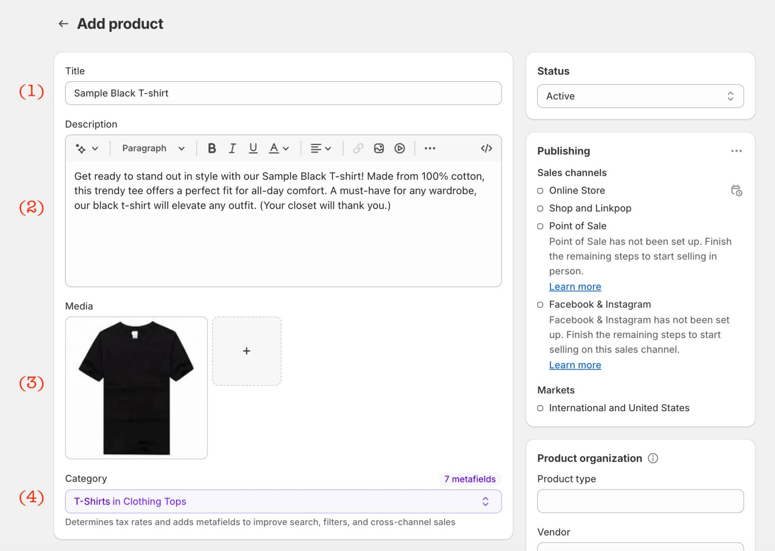 Shopify Product Details