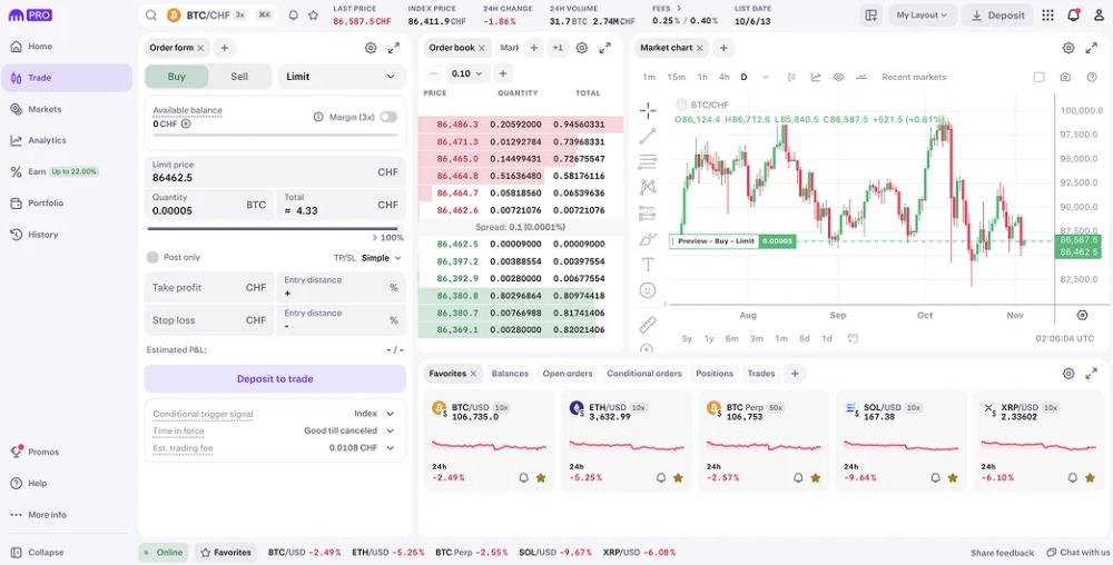 3. Select a Cryptocurrency