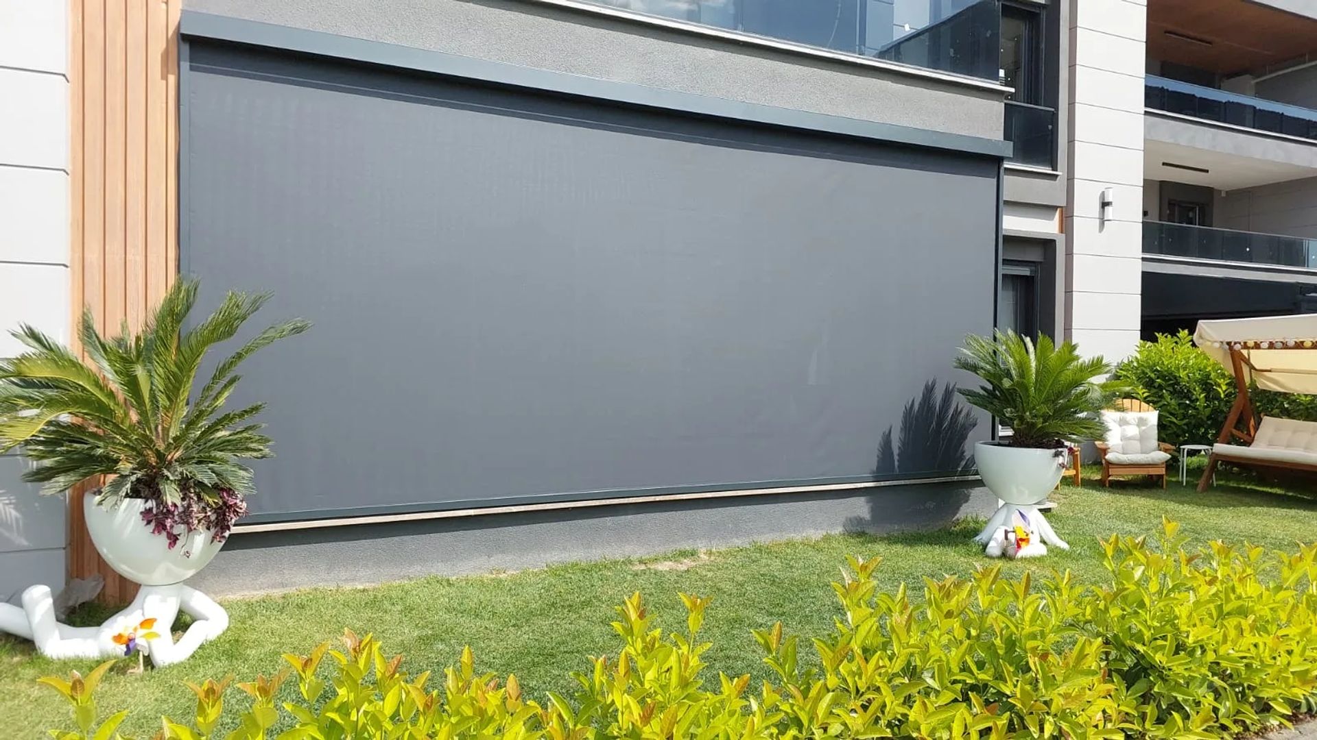 City PVC Edremit Balıkesir Villa Zip Perde Montajı