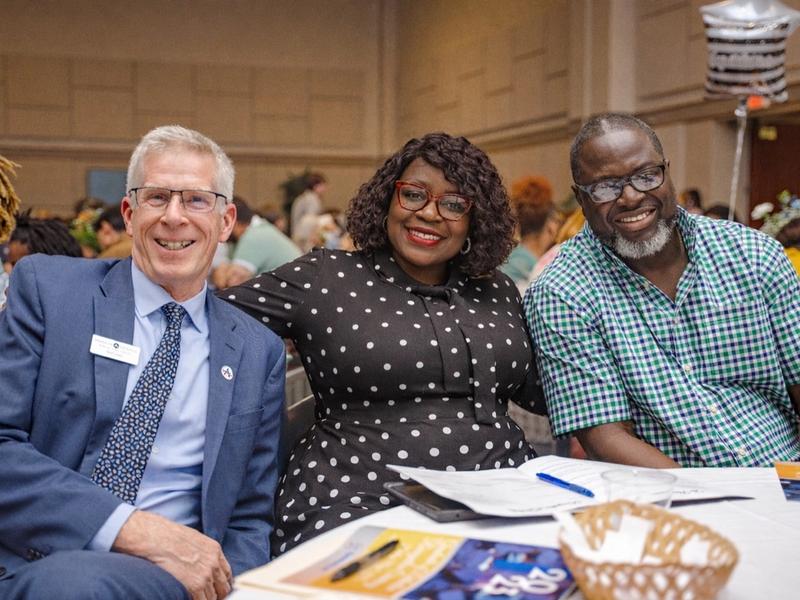 Dr. Takiwi at a community event