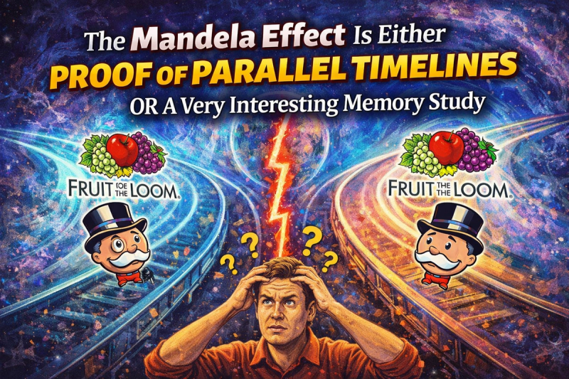 The Mandela Effect Is Either Proof of Parallel Timelines or a Very Interesting Memory Study