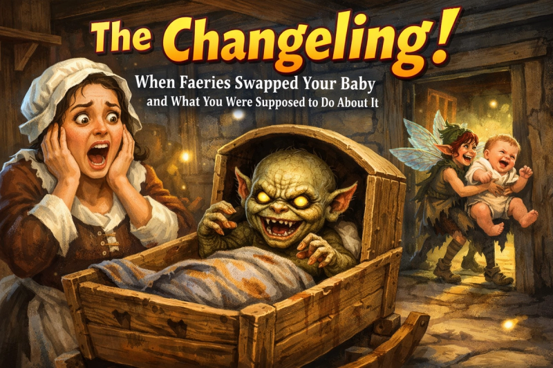 The Changeling: When Faeries Swapped Your Baby and What You Were Supposed to Do About It