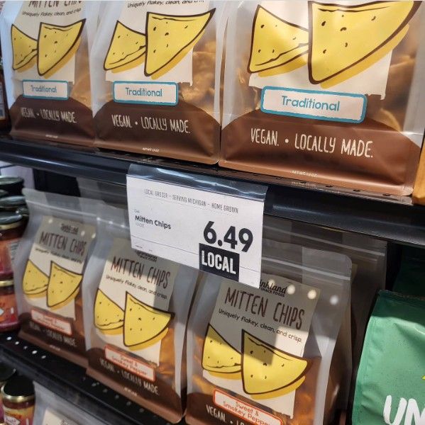 Fully stocked at the Kalamazoo D&W!