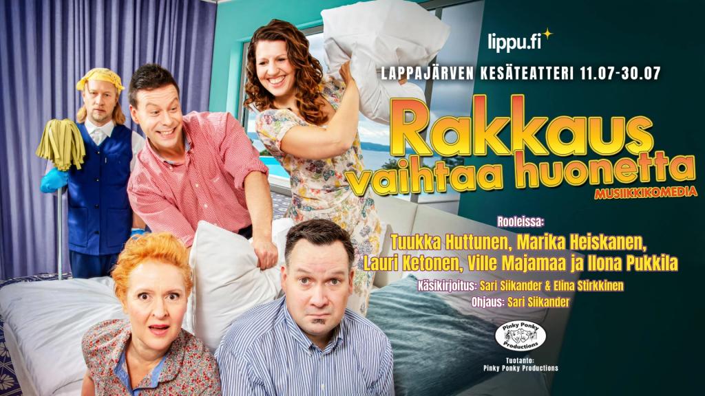 Sommarteater – Rakkaus vaihtaa huonetta