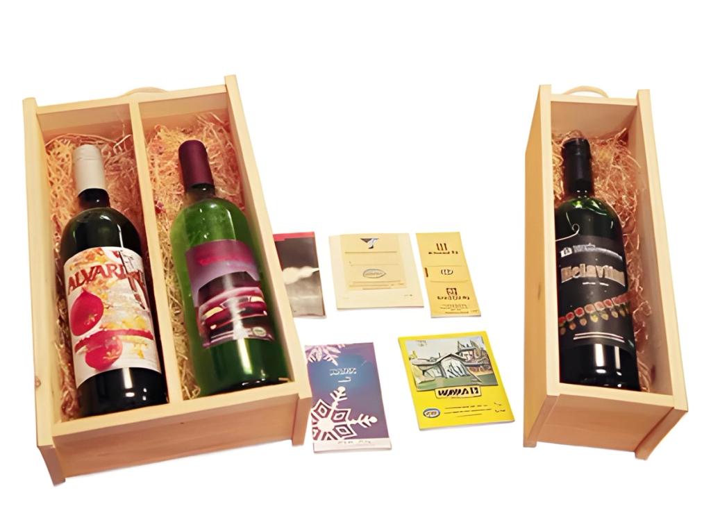 Company wines with custom labels