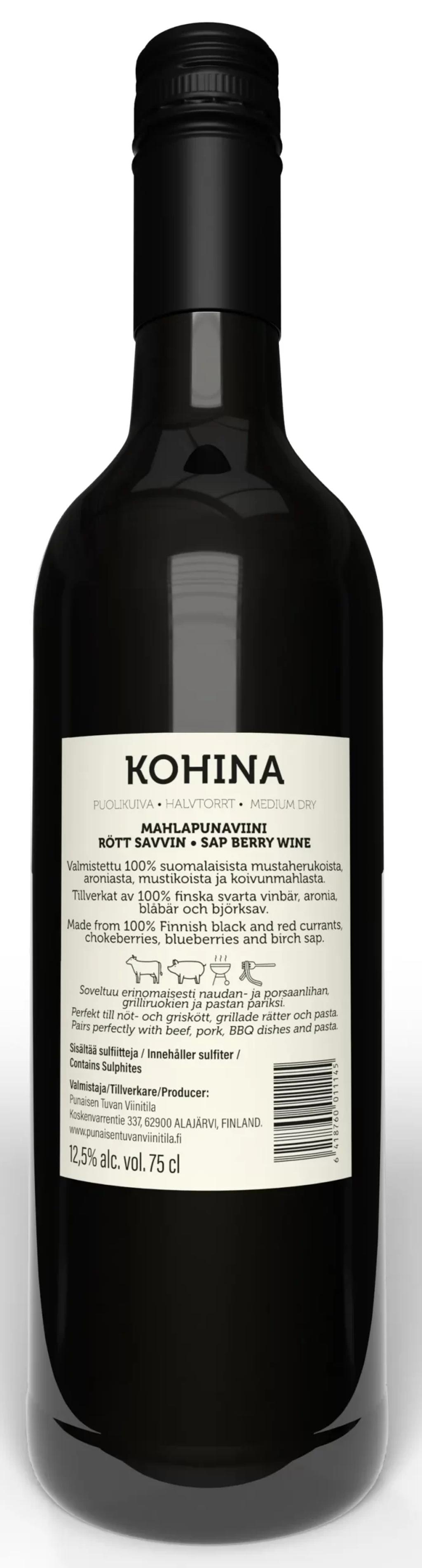 Kohina – takaetiketti