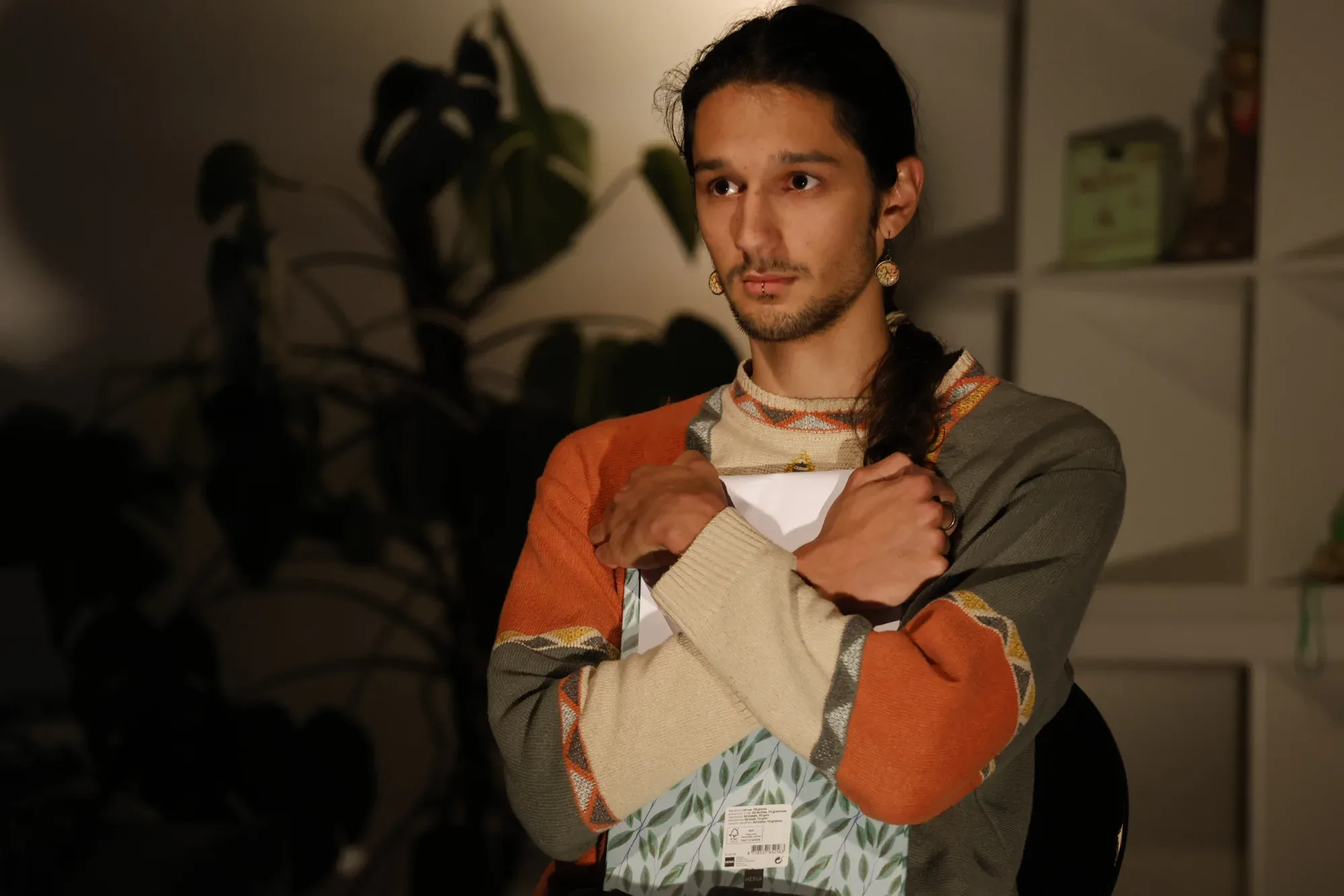 A participant on stage.