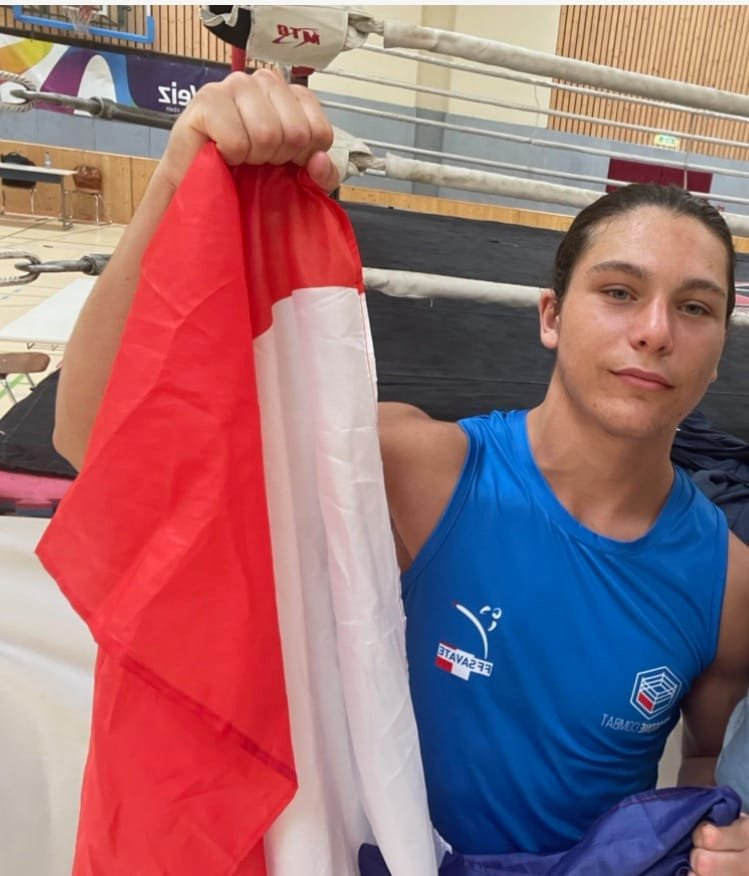 Rubens vice-champion d’Europe pour sa première participation 🇪🇺🥈