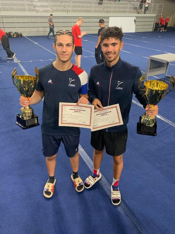 Alessandro et Matteo Champions du Monde Junior 2023 🌍🏆