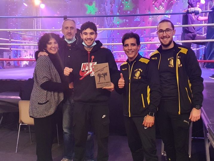 Alessandro champion de France Espoir 2022