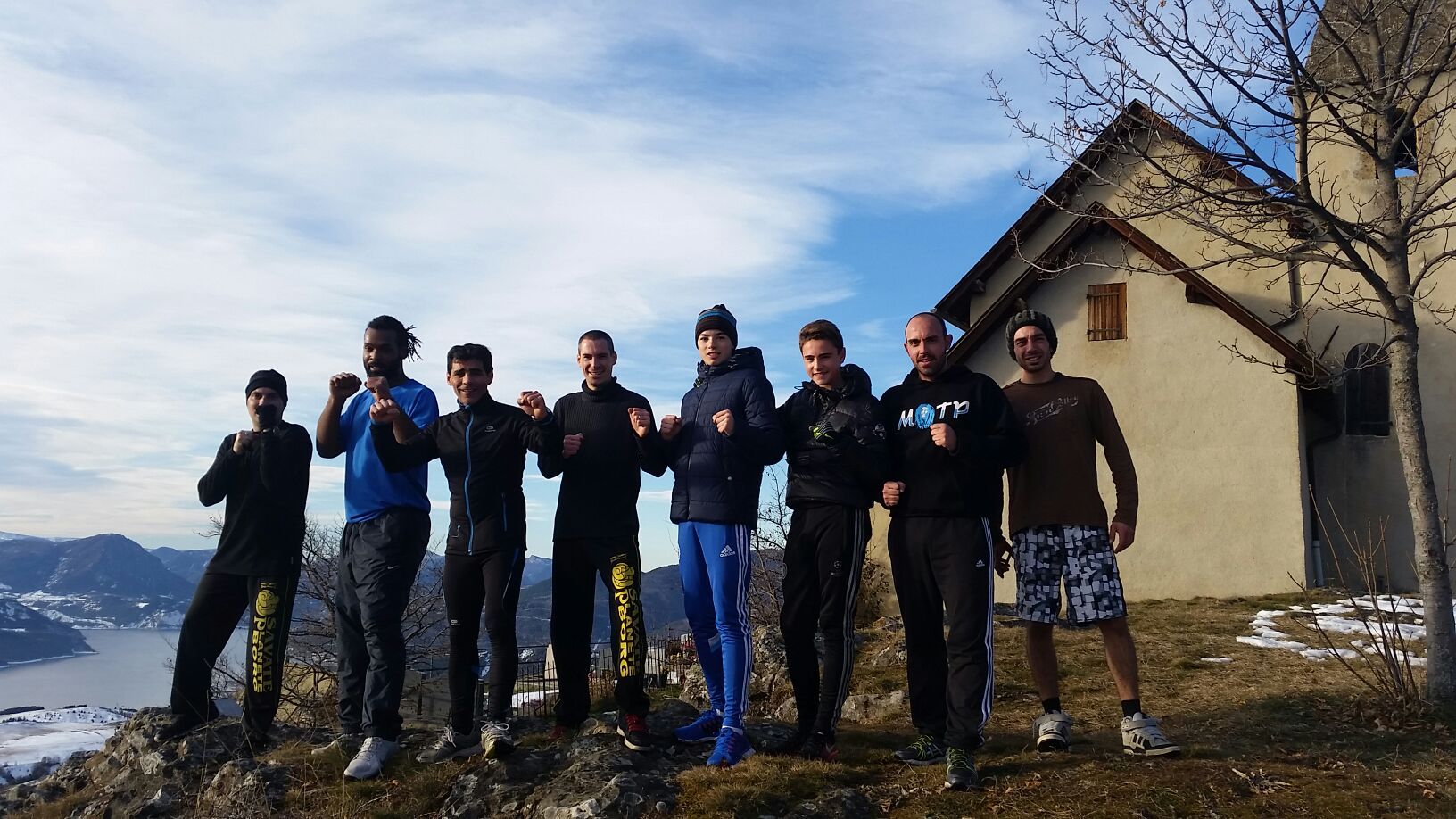 Weekend à la montagne avec le club