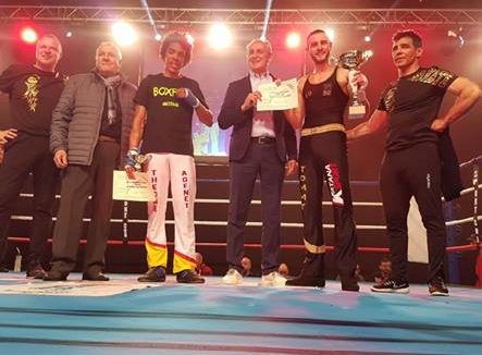 Savate Boxing 15, Tommy sacré champion de France Junior. Belle prestation de Renaud