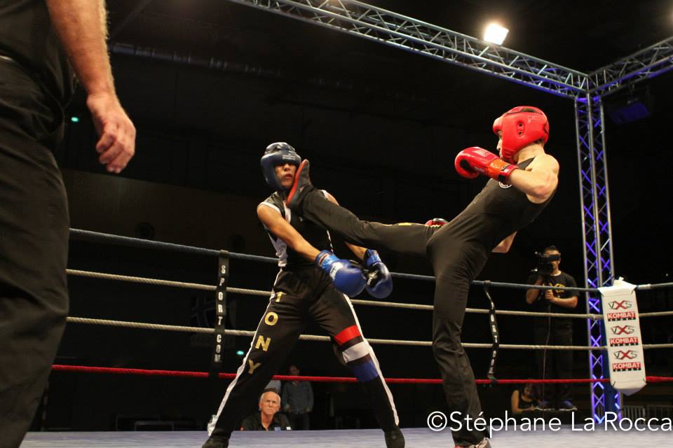 Soirée GB13, antho remporte son premier combat