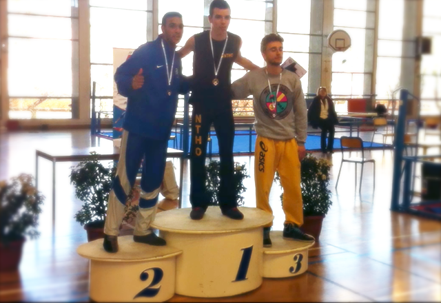 Anthony Place champion de france universitaire 2013
