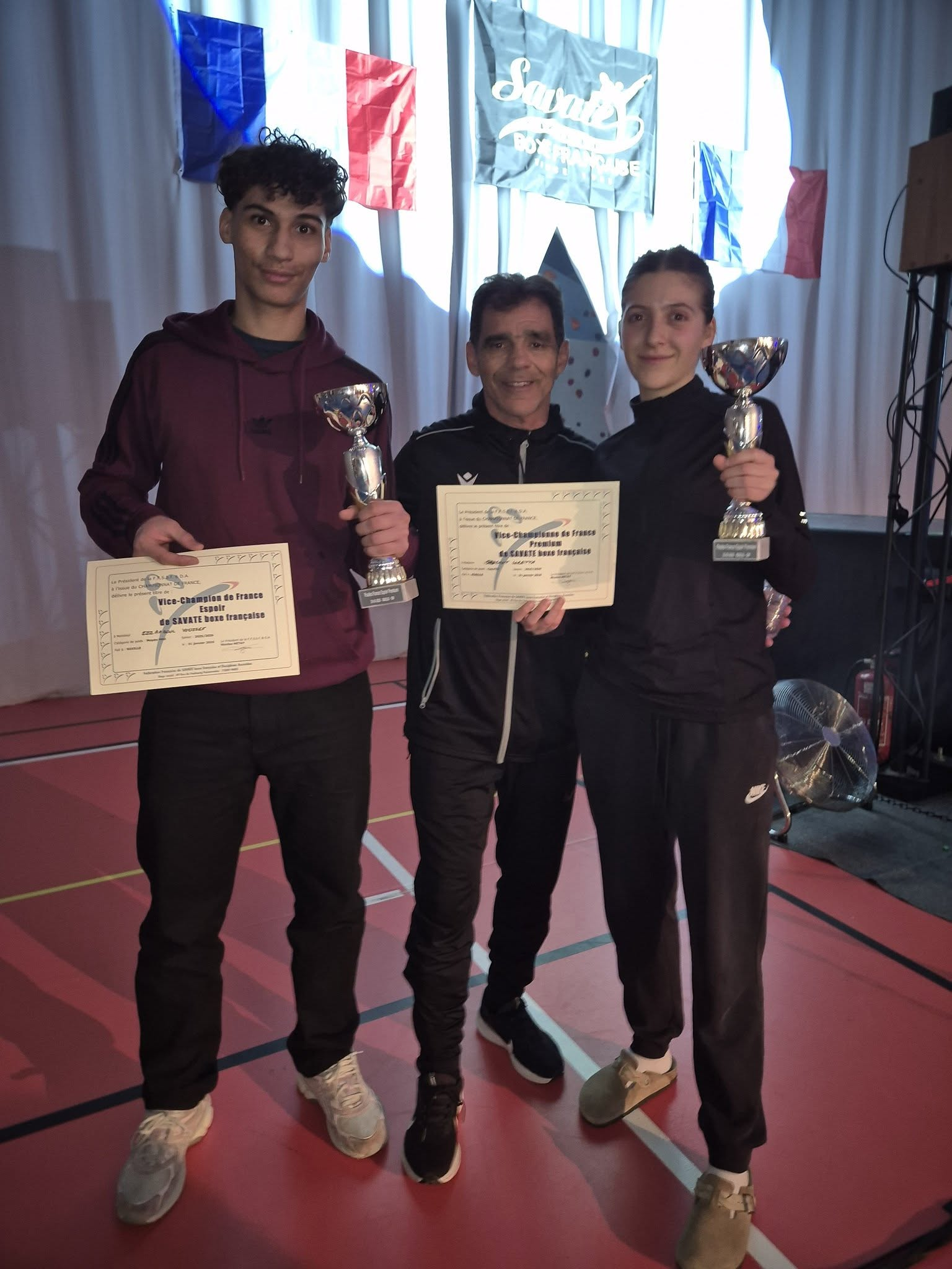 Finales du championnat de France de boxe française à Riaillé 