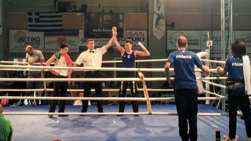 Lorenzo champion d'Europe combat 2016