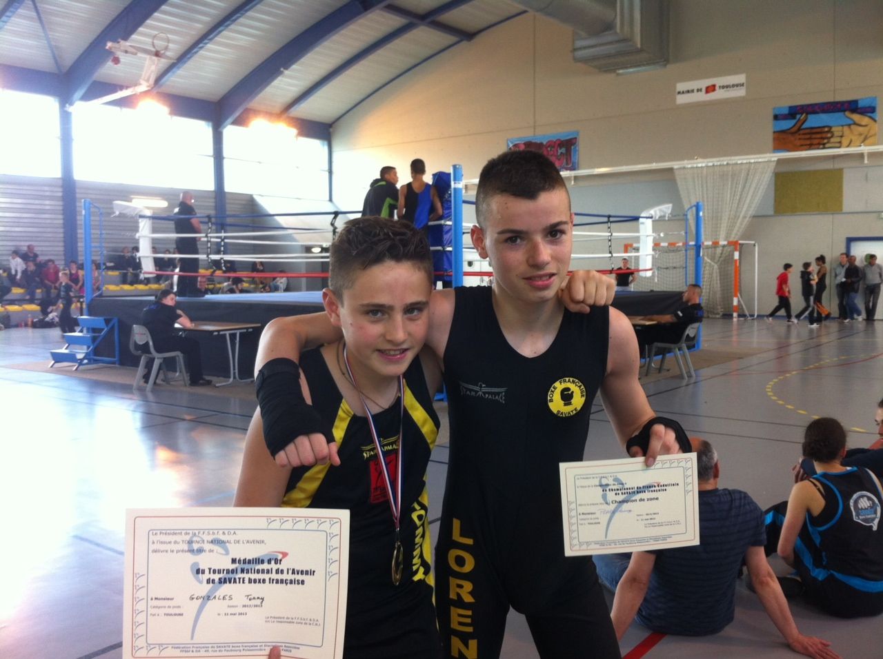 Tommy et Lorenzo raflent tout à Toulouse. 