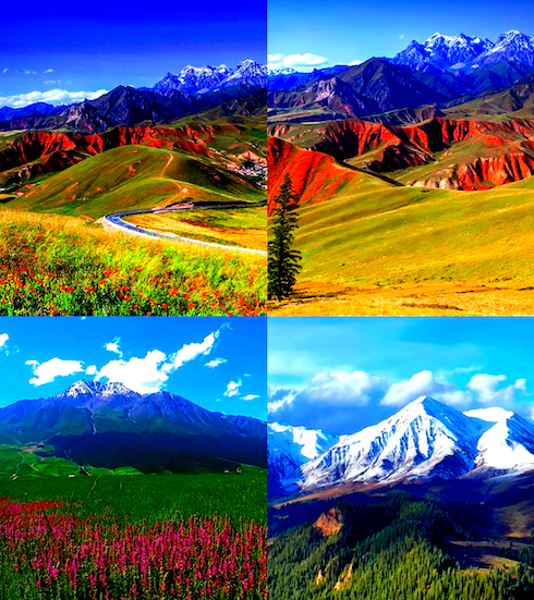 Qilian Mountain Grassland Qilian Mountain Grassland