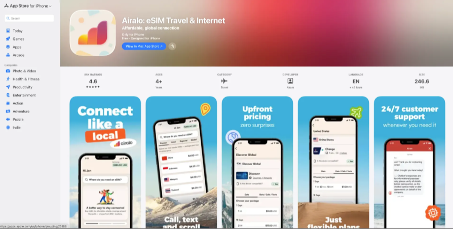 Airalo (eSIM) for China travel