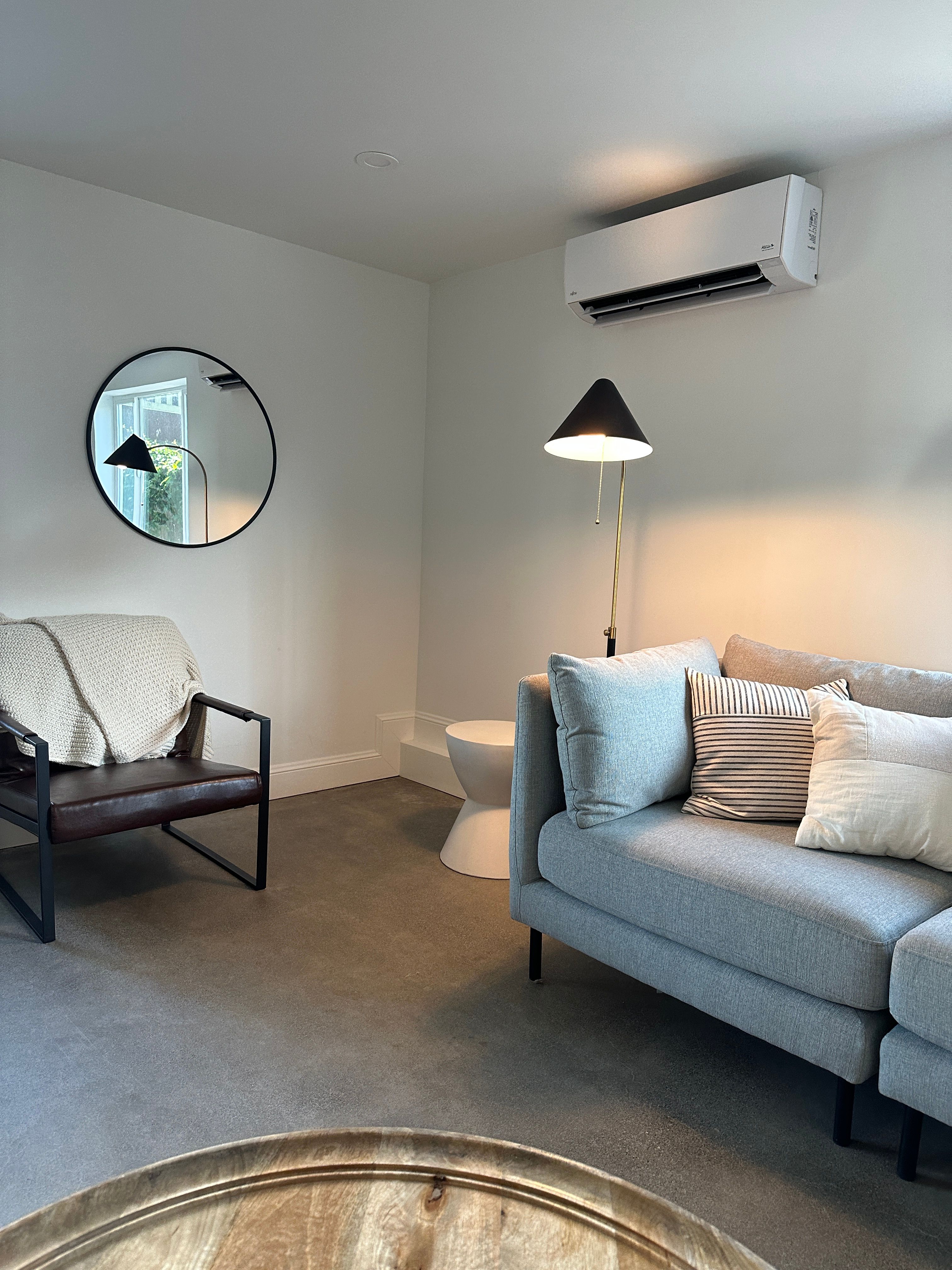 Fujitsu wall unit berkeley remodel