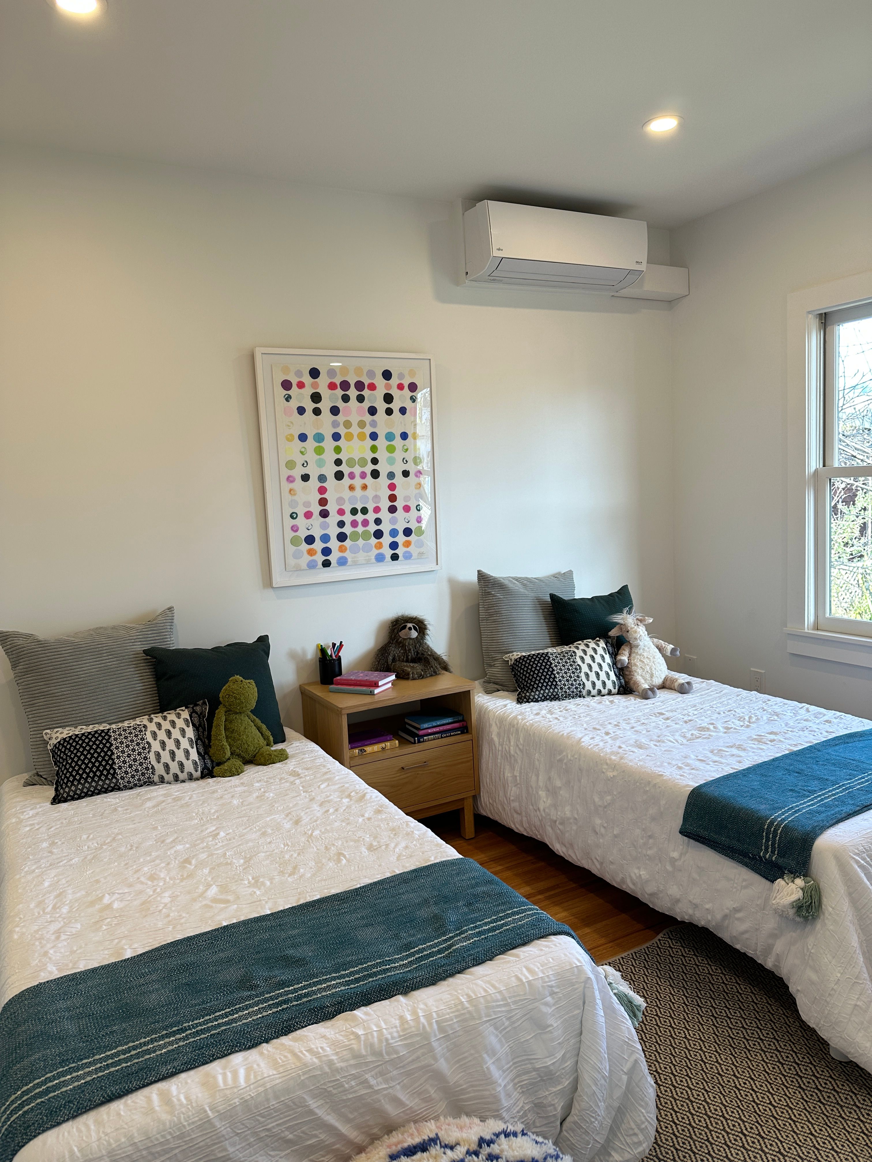 Fujitsu wall unit berkeley remodel