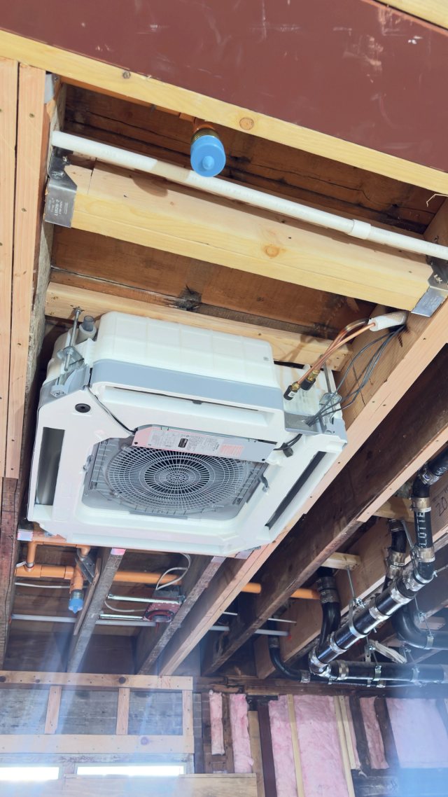samsung 4 way casette vrf system