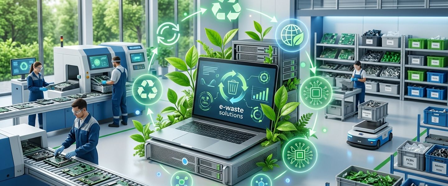 Solusi Pengelolaan Recyclable E-Waste Terpadu untuk Sektor Industri dan Korporasi